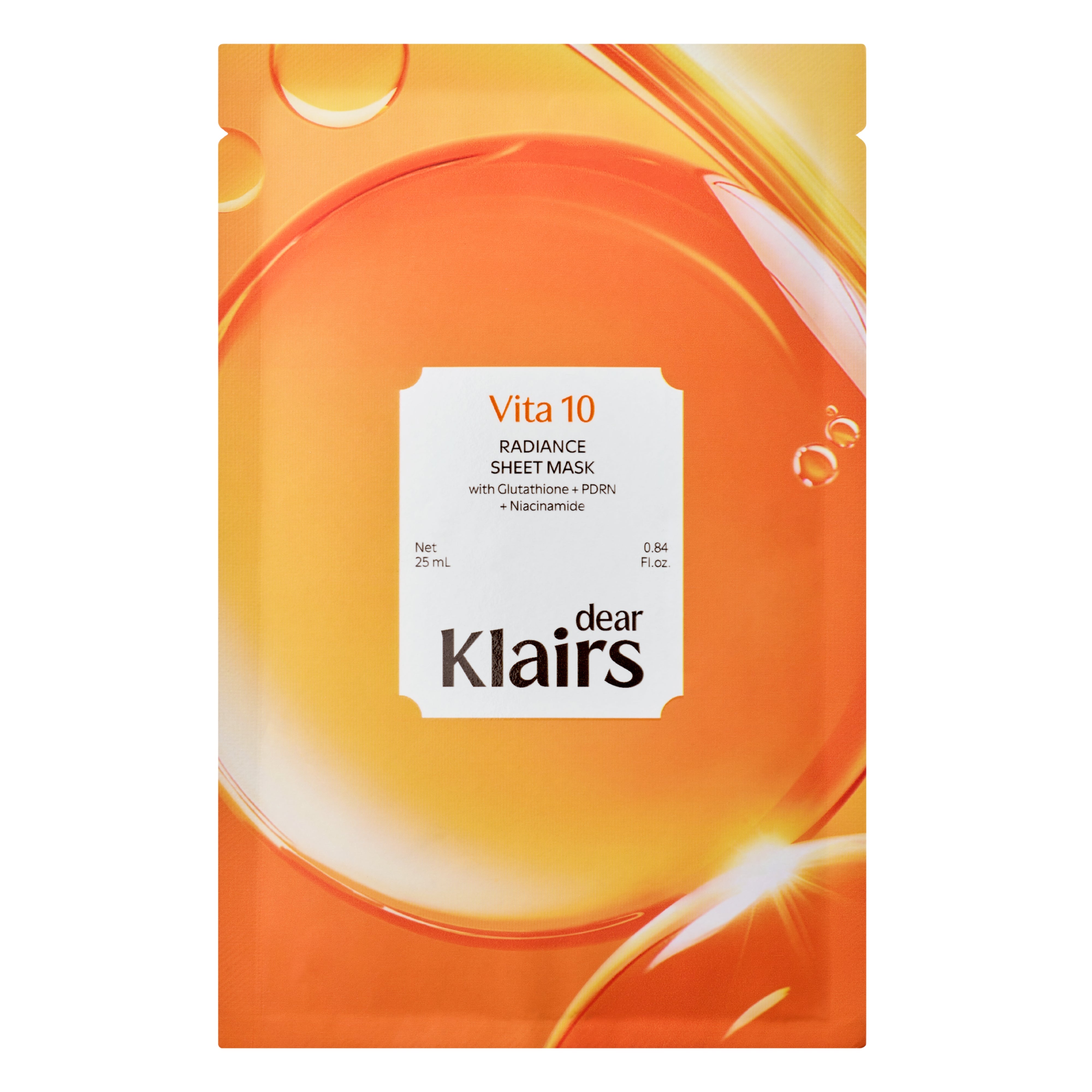 Vita 10 Radiance Sheet Mask 25ml