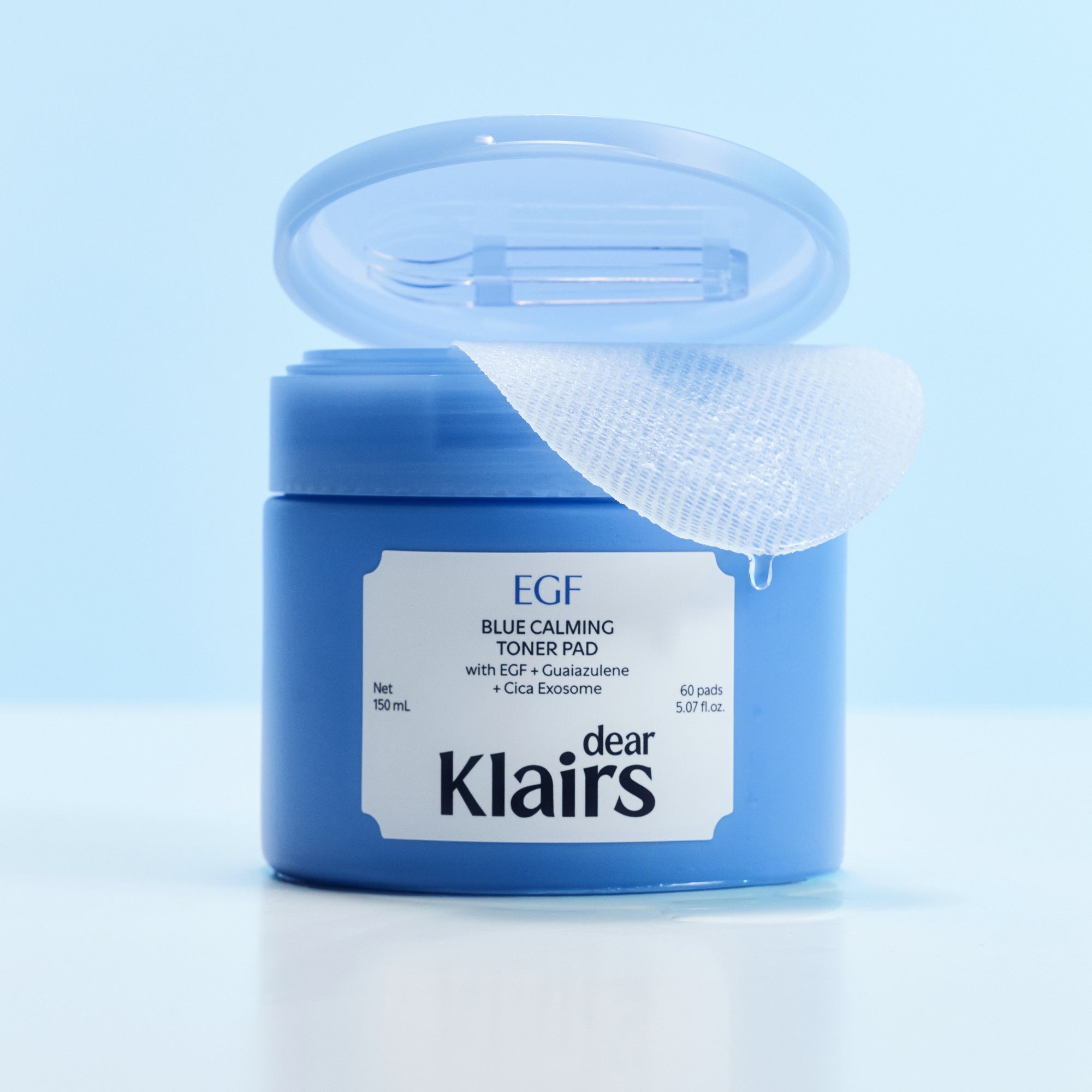 EGF Blue Calming Toner Pad 150ml 60 Pad