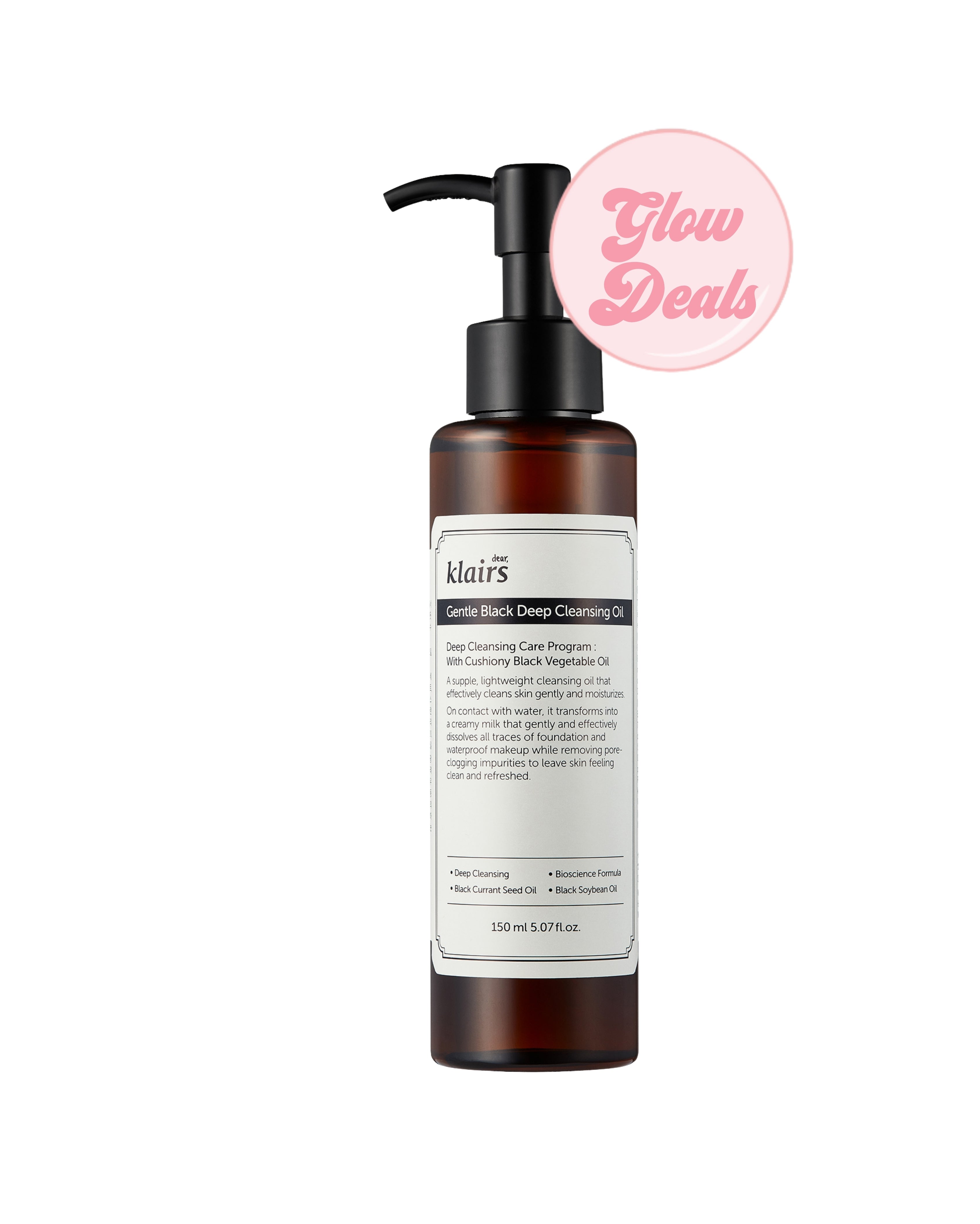Gentle Black Deep Cleansing Oil