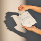 Relief Blue Flower Mask