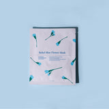 Relief Blue Flower Mask