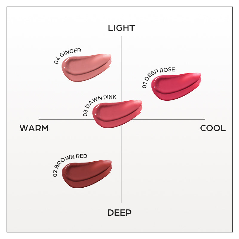 Glowy Ampoule Tint 01 Deep Rose