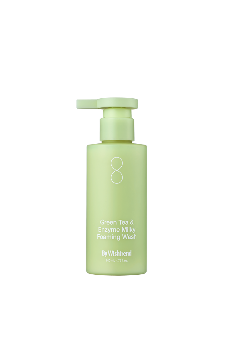 Green Tea & Enzyme Milky Foaming Wash