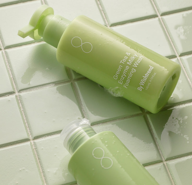 Green Tea & Enzyme Milky Foaming Wash