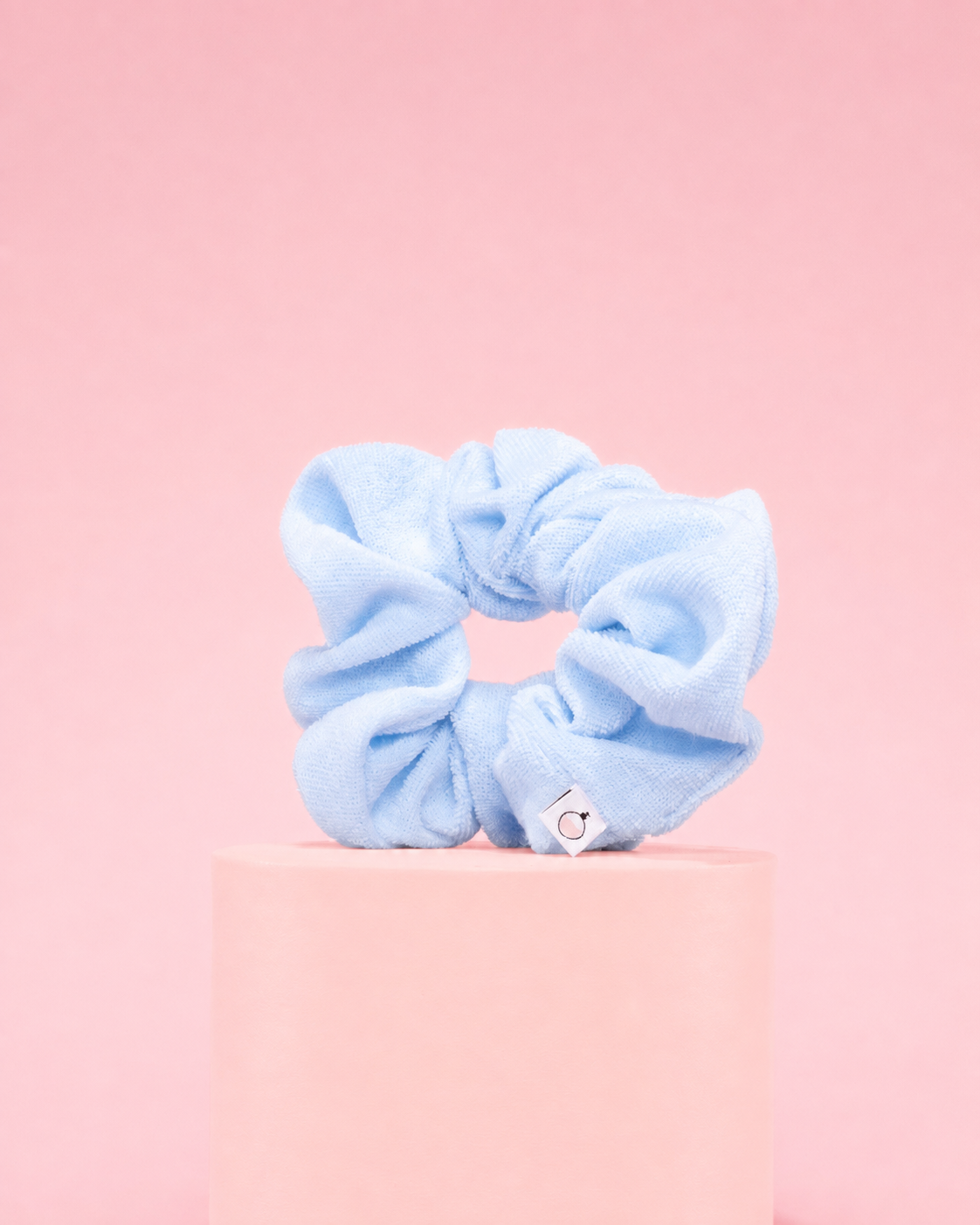 The GLOWiD Blue Scrunchie
